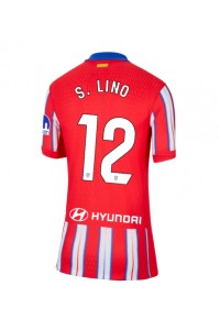 Fotbalové Dres Atletico Madrid Samuel Lino #12 Dámské Domácí Oblečení 2024-25 Krátký Rukáv